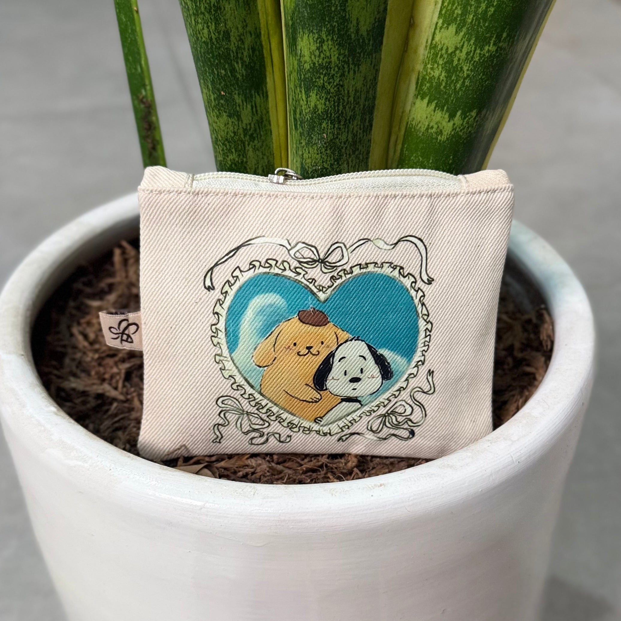 Snoopy y pompompurin