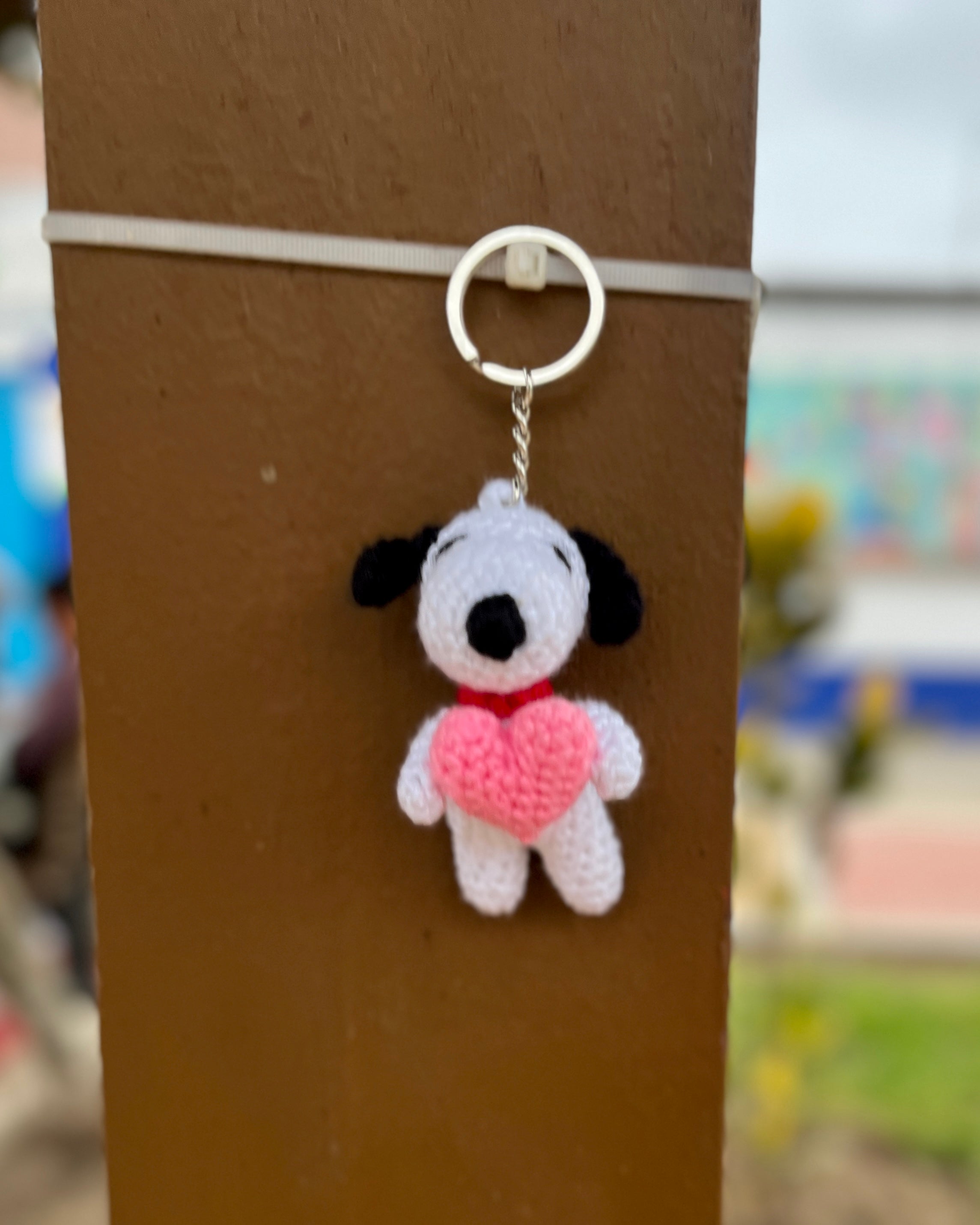 Snoopy corazón charm